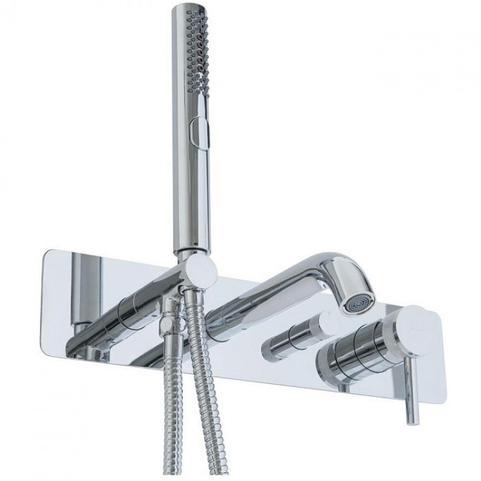 Смеситель для ванны Allen Brau Priority 5.31006-00 встраиваемый, хром