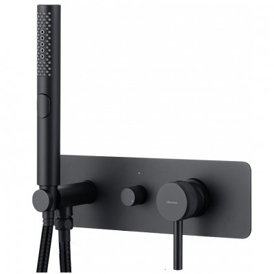Смеситель для душа Allen Brau Priority 5.31009-31 встраиваемый, черный матовый