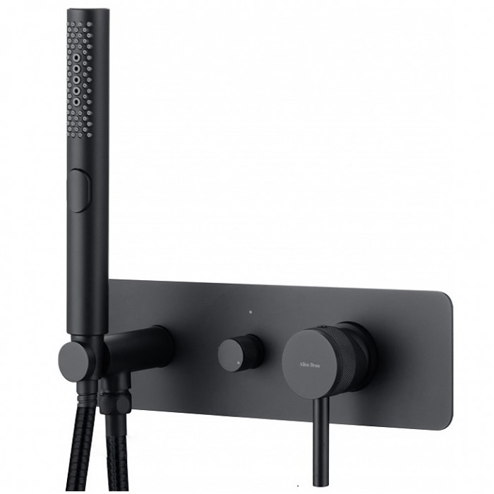 Смеситель для душа Allen Brau Priority 5.31009-31 встраиваемый, черный матовый