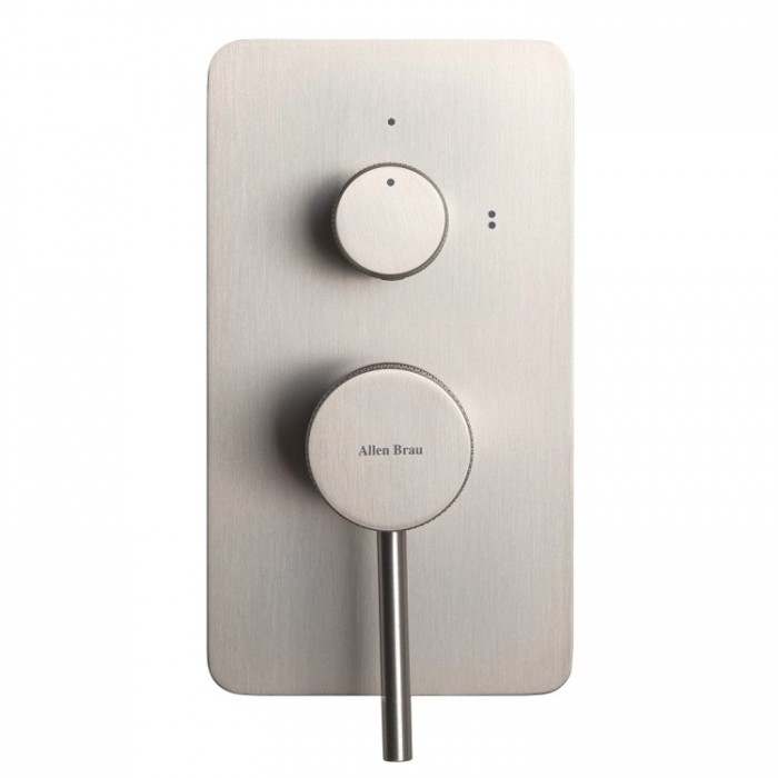 Смеситель для ванны Allen Brau Priority X2 5.31011-BN встраиваемый, никель браш