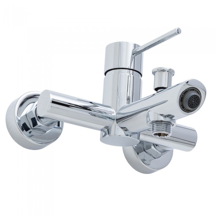 Смеситель для ванны Allen Brau Glotity 5.51003-00 хром