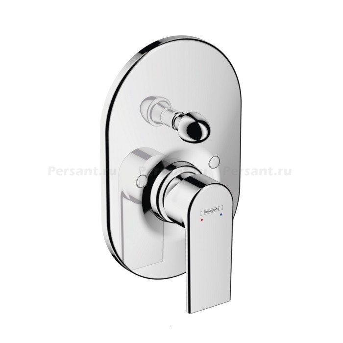 Смеситель для ванны hansgrohe Vernis Shape 71458000 встраиваемый, хром