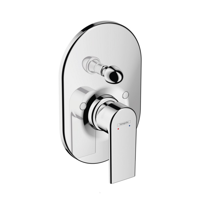 Смеситель для ванны hansgrohe Vernis Shape 71458000 встраиваемый, хром