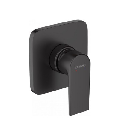Смеситель для душа hansgrohe Vernis Shape 71658670 встраиваемый, черный матовый
