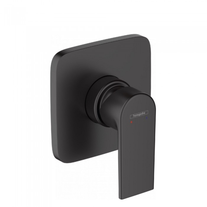 Смеситель для душа hansgrohe Vernis Shape 71658670 встраиваемый, черный матовый