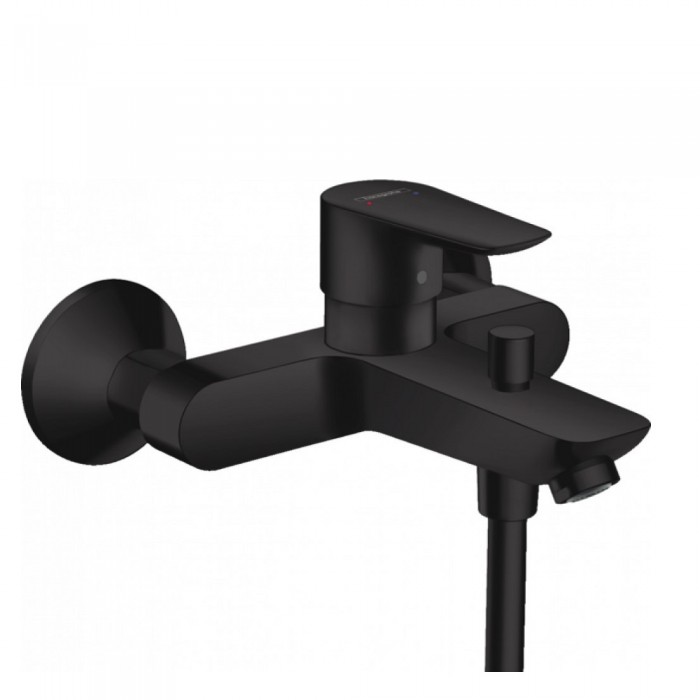 Смеситель для ванны hansgrohe Talis E 71740670 черный матовый