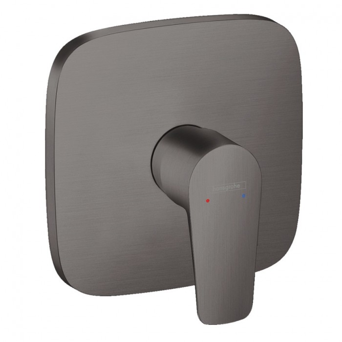 Смеситель для душа hansgrohe Talis E 71765340 встраиваемый, шлифованный черный хром