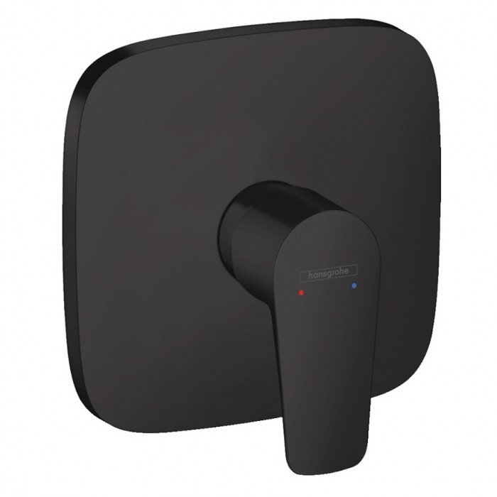 Смеситель для душа hansgrohe Talis E 71765670 встраиваемый, черный матовый