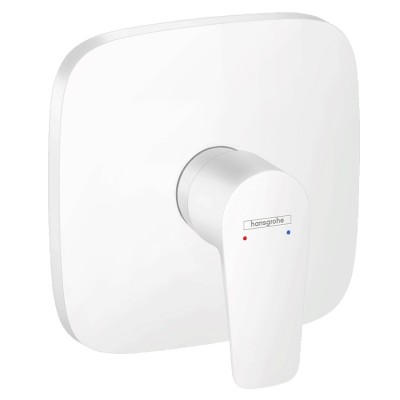 Смеситель для душа hansgrohe Talis E 71765700 встраиваемый, белый матовый