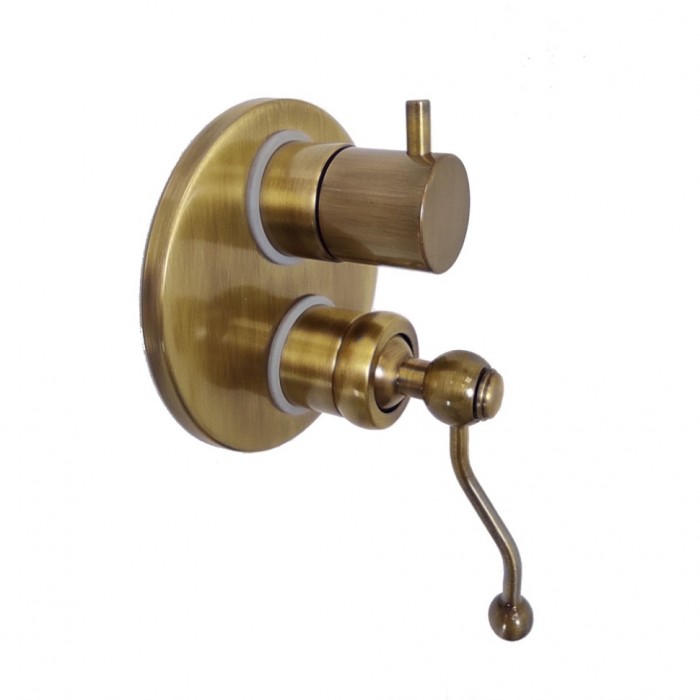 Смеситель для душа Paini Duomo 88F36911 встраиваемый, бронза