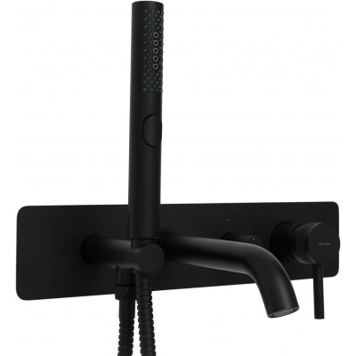 Смеситель для ванны Allen Brau Priority 5.31006-31 встраиваемый, черный матовый