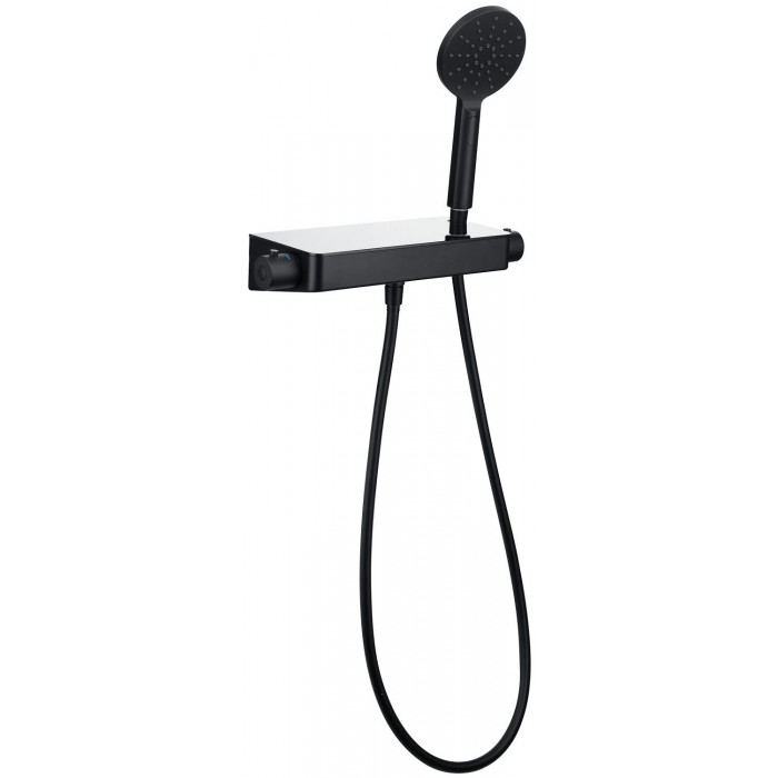 Смеситель для душа Allen Brau Fantasy 5.11002-31 с термостатом, черный