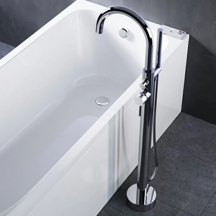 Смеситель для ванны AM.PM Sense F7514100 напольный, хром