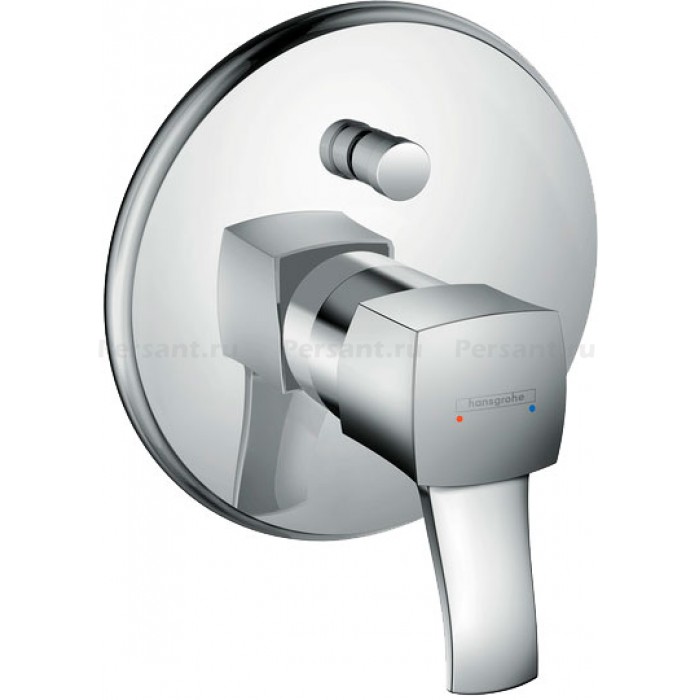 Смеситель для ванны Hansgrohe Metropol Classic 31345000 встраиваемый, хром