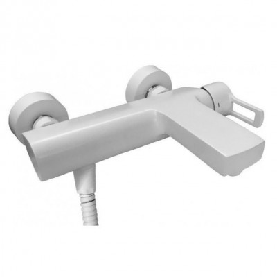 Смеситель для ванны Paffoni Ringo RIN022BO белый матовый Смеситель для ванны Paffoni Ringo RIN022BO белый матовый