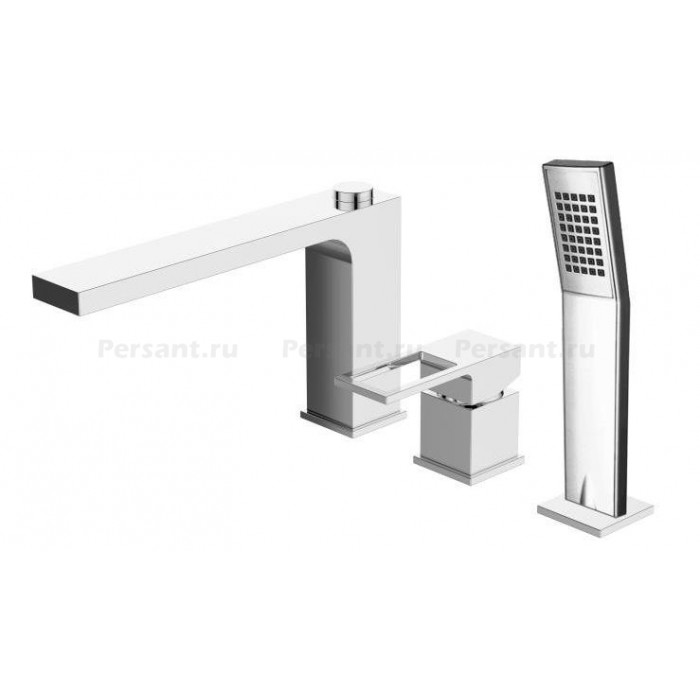Смеситель на борт ванны BelBagno ROMANO ROM-BVD-CRM хром