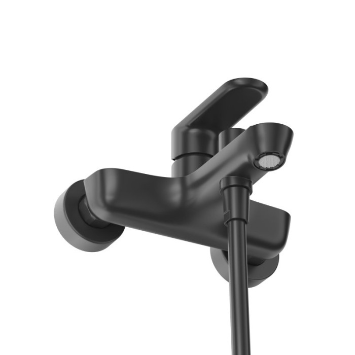 Смеситель для ванны Cezares Stylus черный STYLUS-VD-NOP