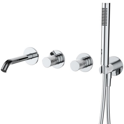 Смеситель для ванны Vincea Aura VBTW-6AU1CH встраиваемый, хром