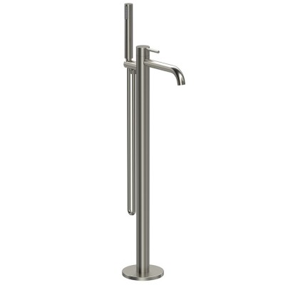 Смеситель для ванны Vincea Desire VTF-1DBN напольный, никель