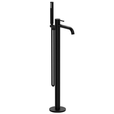 Смеситель для ванны Vincea Desire VTF-1DMB напольный, черный