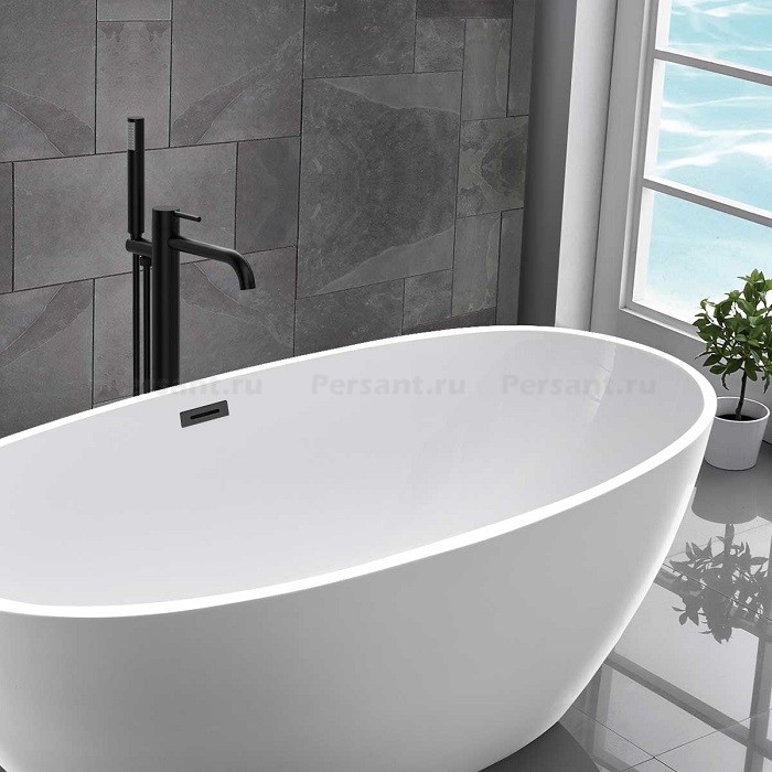 Смеситель для ванны Vincea Desire VTF-1DMB напольный, черный