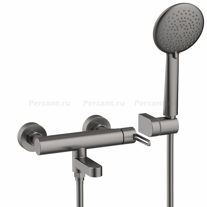 Смеситель для ванны Vincea Rondo VTFW-1R2GM вороненая сталь