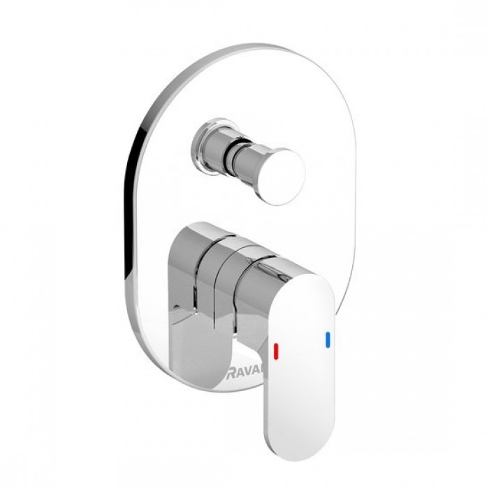 Смеситель для душа Ravak Chrome CR 065.00 X070056 встраиваемый, хром