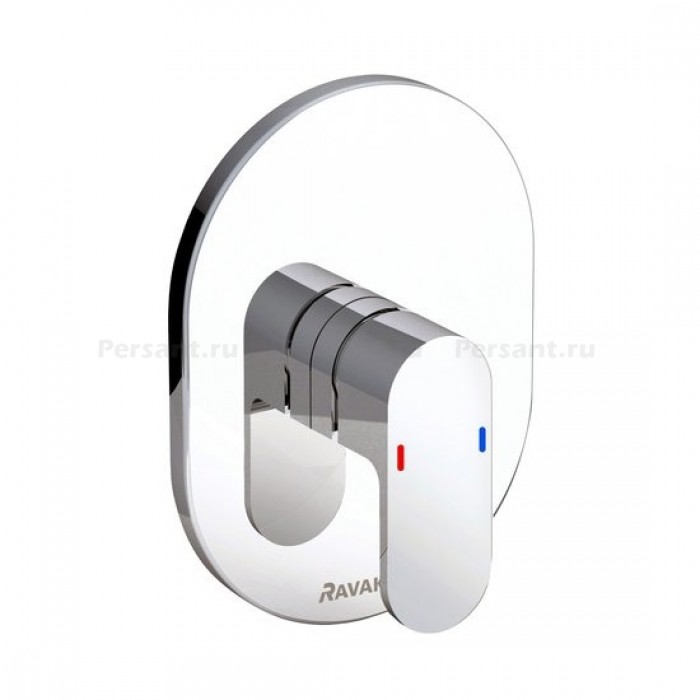 Смеситель для душа Ravak Chrome CR 066.00 X070057 встраиваемый, хрон