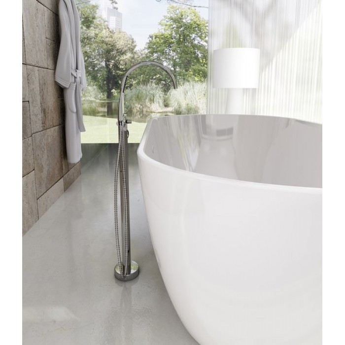 Смеситель для ванны Ravak Freedom FM 080.00 X070059 напольный, хром