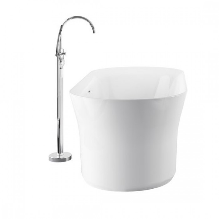 Смеситель для ванны Ravak Freedom FM 080.00 X070059 напольный, хром