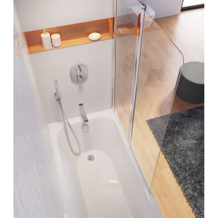 Смеситель для душа Ravak Chrome CR 063.00 X070094 с термостатом, на 2 потока, хром