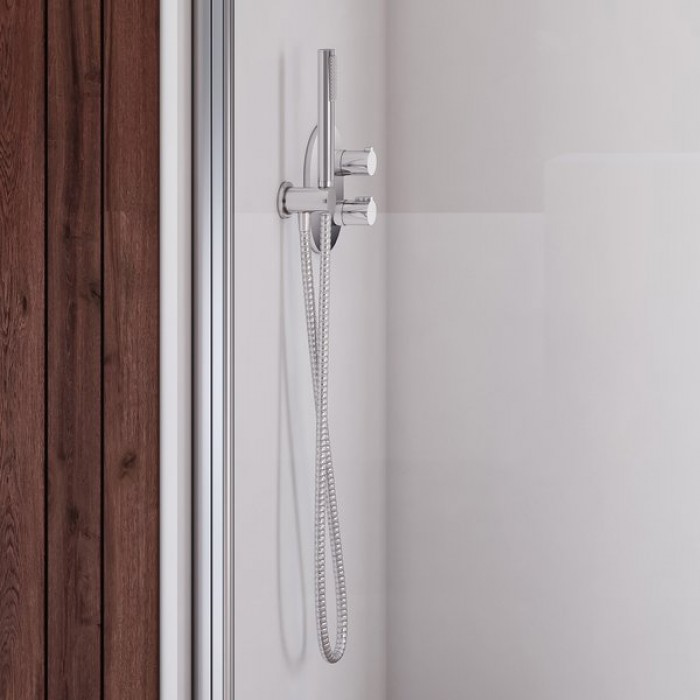 Смеситель для душа Ravak Chrome CR 064.00 X070095 с термостатом, на 1 поток, хром