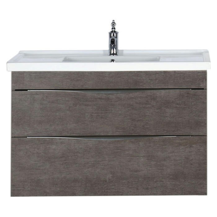 Тумба под раковину Aquanet Эвора 100 183003 подвесная, дуб антик