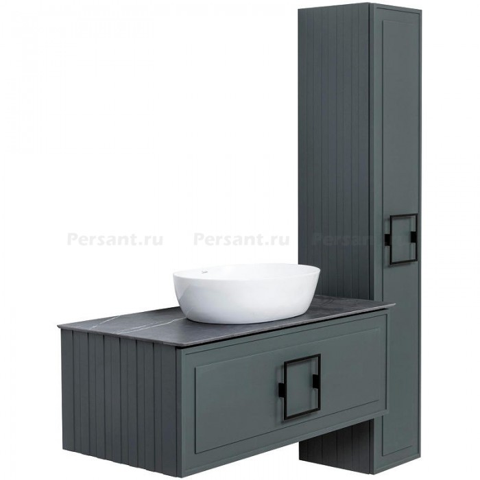 Тумба под раковину La Fenice Cubo 100 FNC-01-CUB-G-100 Grigio, подвесная