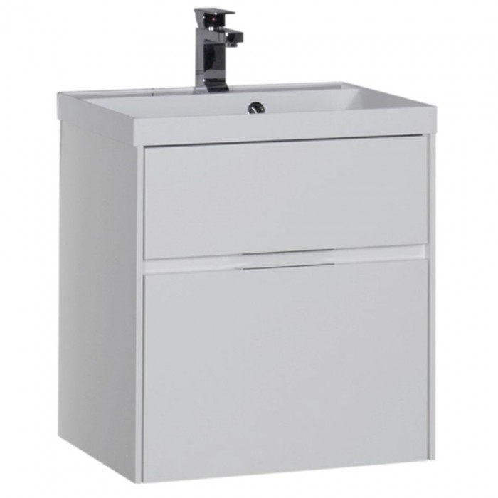 Тумба под раковину Aquanet Латина 60 179934 подвесная, белая