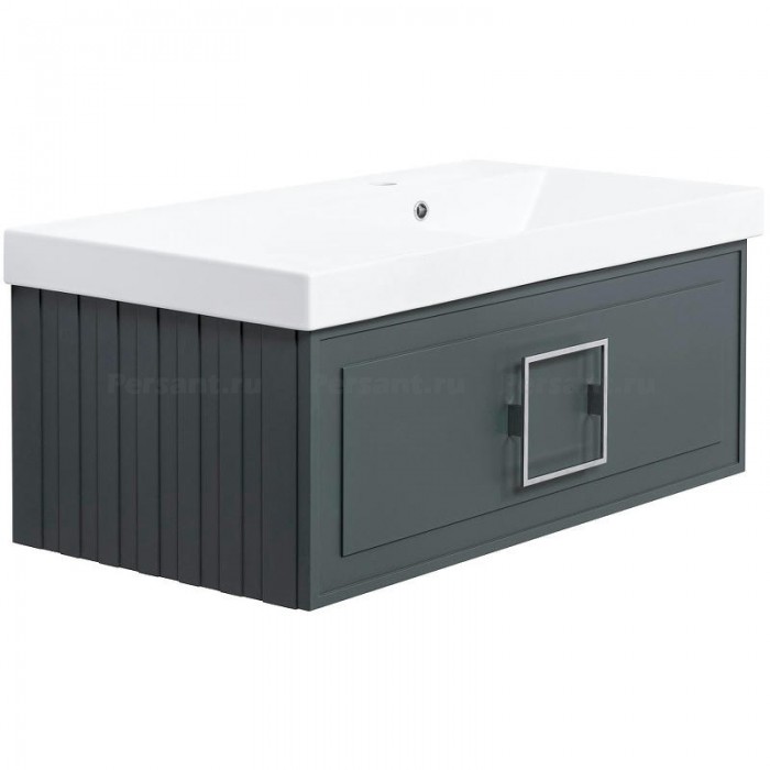 Тумба под раковину La Fenice Cubo 90 FNC-01-CUB-G-90 Grigio, подвесная