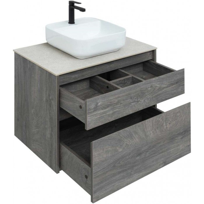 Тумба под раковину Aquanet Nova Lite 75 242273 подвесная, дуб рошелье