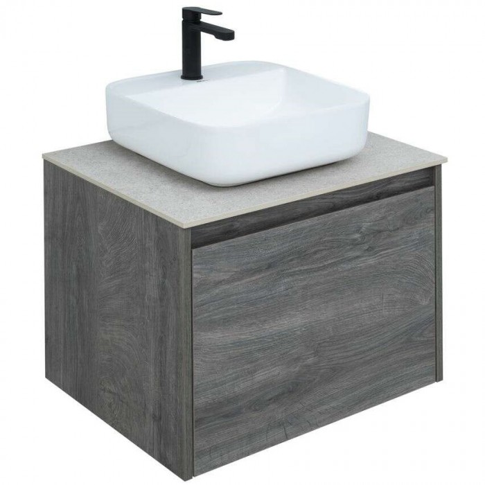 Тумба под раковину Aquanet Nova Lite 60 242570 подвесная, дуб рошелье