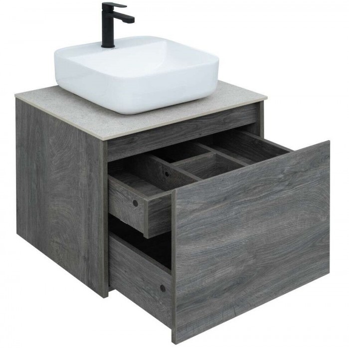 Тумба под раковину Aquanet Nova Lite 60 242570 подвесная, дуб рошелье