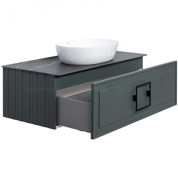 Тумба под раковину La Fenice Cubo 90 FNC-01-CUB-G-90 Grigio, подвесная