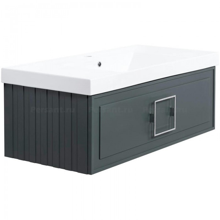 Тумба под раковину La Fenice Cubo 100 FNC-01-CUB-G-100 Grigio, подвесная