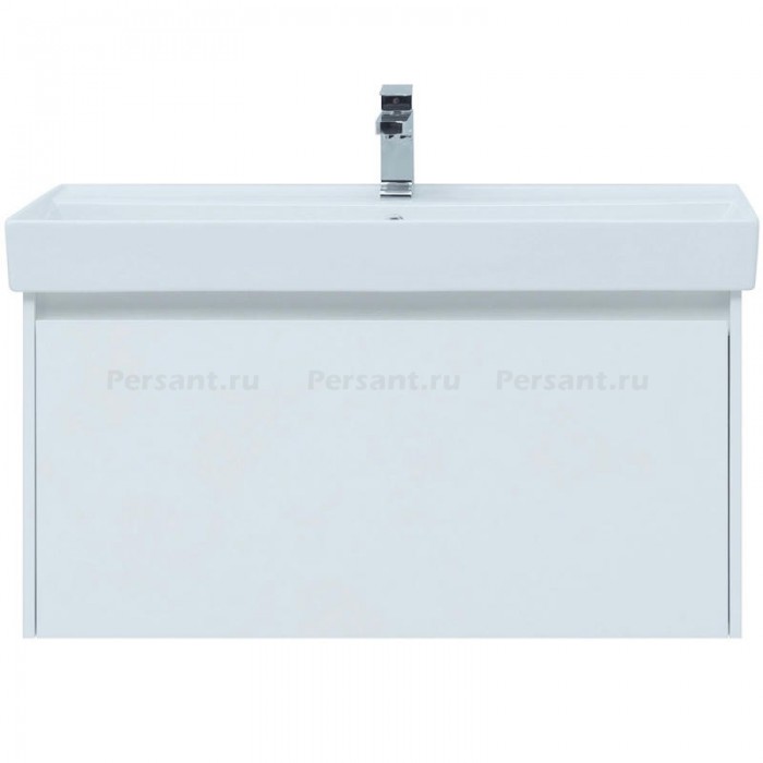 Тумба под раковину Aquanet Nova Lite 100 242580 подвесная, белая