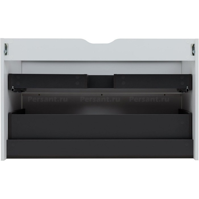 Тумба под раковину Aquanet Вита 100 белая матовая 00330474 подвесная