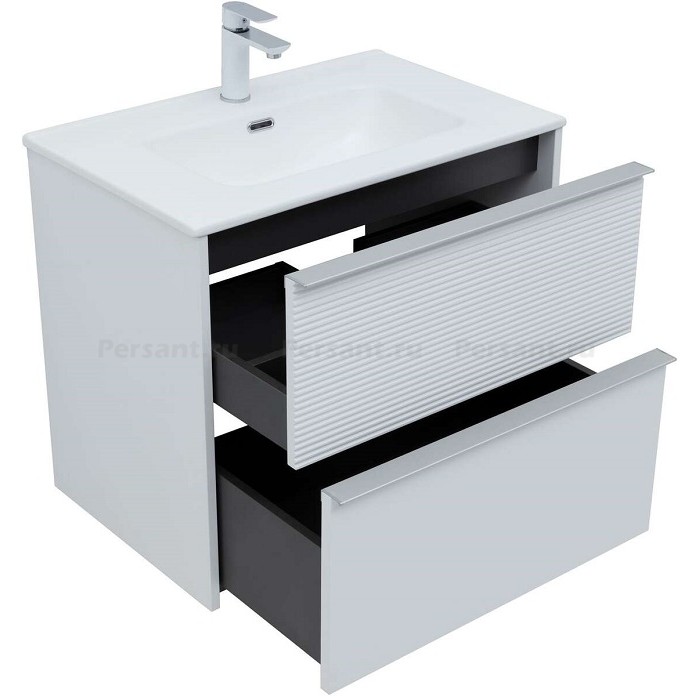 Тумба под раковину Aquanet Вита 70 белая матовая 00330476 подвесная