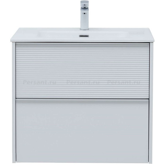 Тумба под раковину Aquanet Вита 70 белая матовая 00330476 подвесная