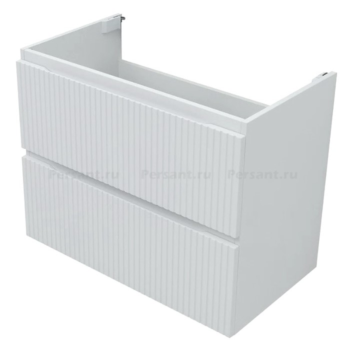 Тумба под раковину Aquanet Джейн 80 белая 00335424, подвесная