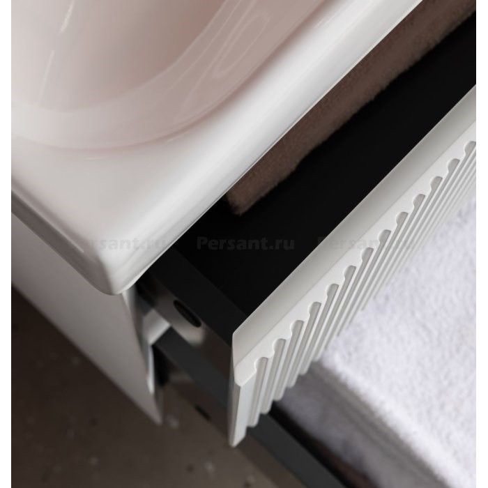 Тумба под раковину Aquanet Альтера 70 белая матовая 00337155 подвесная