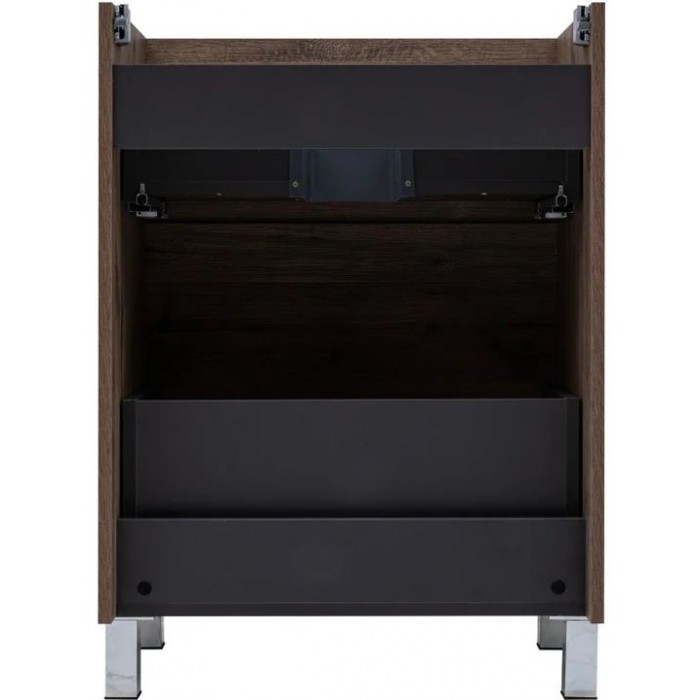 Тумба под раковину Aquanet Алвита New 60 дуб велингтон табак 344127, напольная