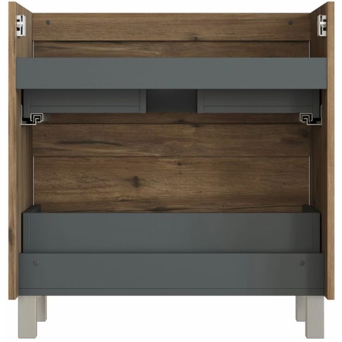 Тумба под раковину Aquanet Nova Lite 2.0 60 дуб рустикальный 00346343 напольная