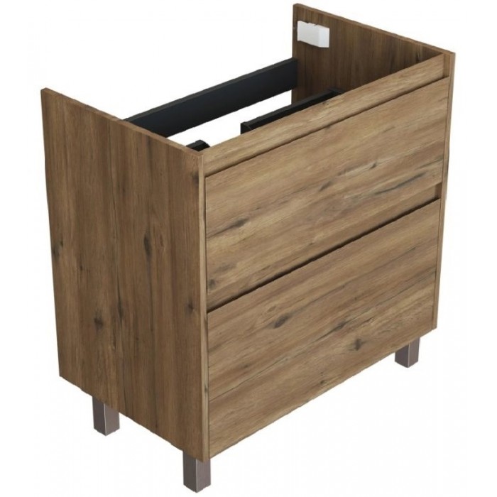 Тумба под раковину Aquanet Nova Lite 2.0 75 дуб рустикальный 00346344 напольная